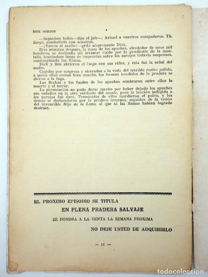 C&oacute;mics: DICK NORTON, EL H&Eacute;ROE DEL FAR WEST 12. WANAGU CASCO DE ORO. Vecchi, Circa 1930 - Foto 4