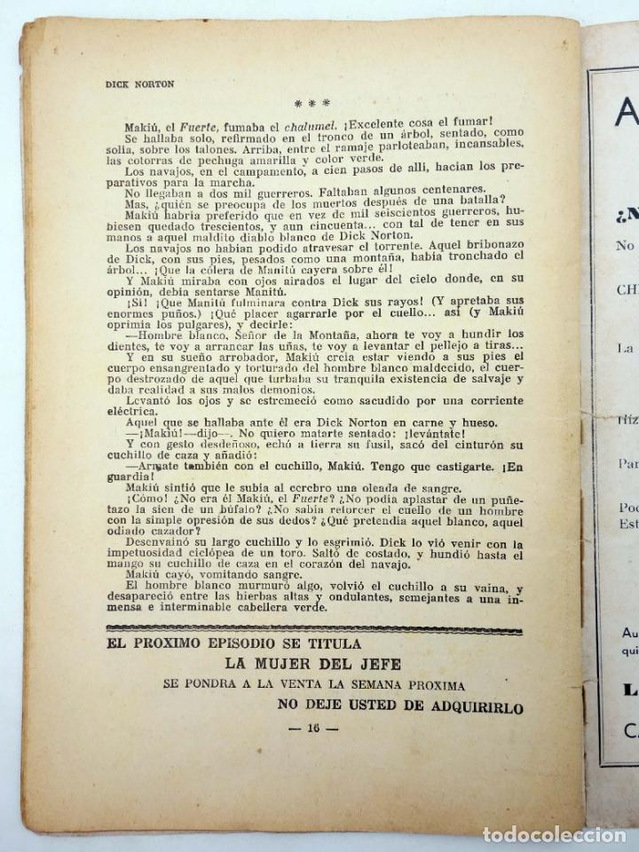 C&oacute;mics: DICK NORTON, EL H&Eacute;ROE DEL FAR WEST 5. EL PAGO DE LA TRAICI&Oacute;N. Vecchi, Circa 1930 - Foto 4