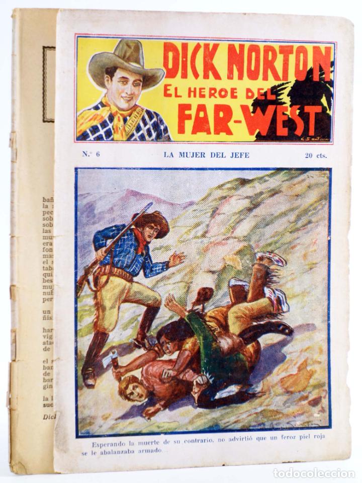 C&oacute;mics: DICK NORTON, EL H&Eacute;ROE DEL FAR WEST 6. LA MUJER DEL JEFE. Vecchi, Circa 1930 - Foto 1