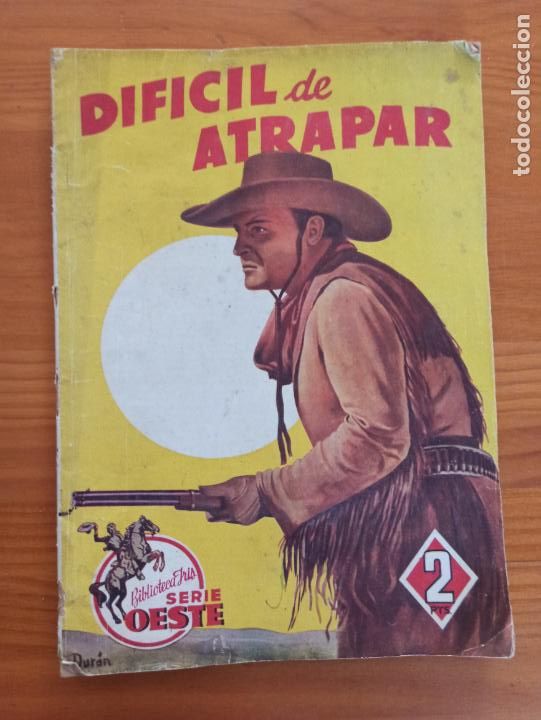 C&oacute;mics: DIFICIL DE ATRAPAR - BIBLIOTECA IRIS SERIE OESTE - BRUGUERA (8Y) - Foto 1