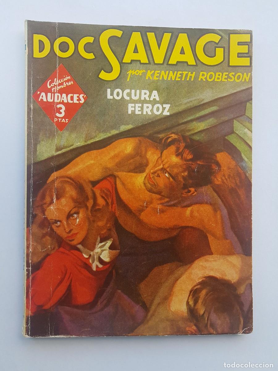 C&oacute;mics: Doc Savage, N&ordm; 40, Agosto 1947, Editorial Molino. - Foto 1