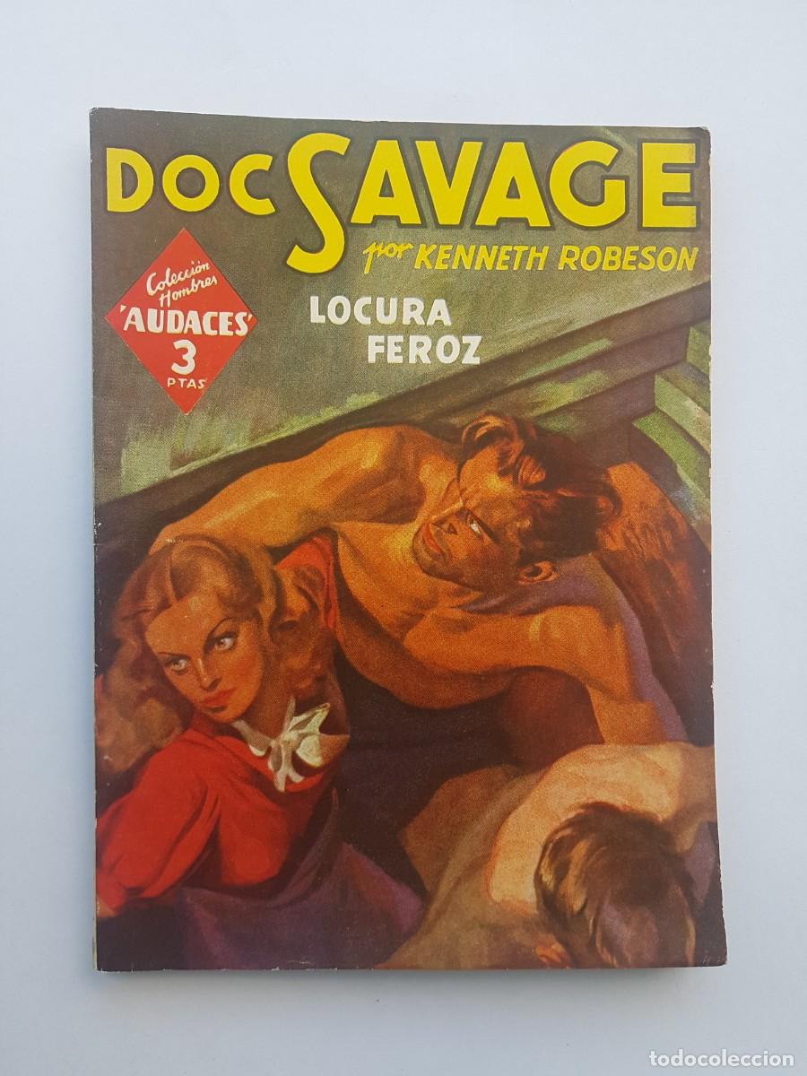 C&oacute;mics: Doc Savage, N&ordm; 40, Agosto 1947, Editorial Molino. - Foto 1