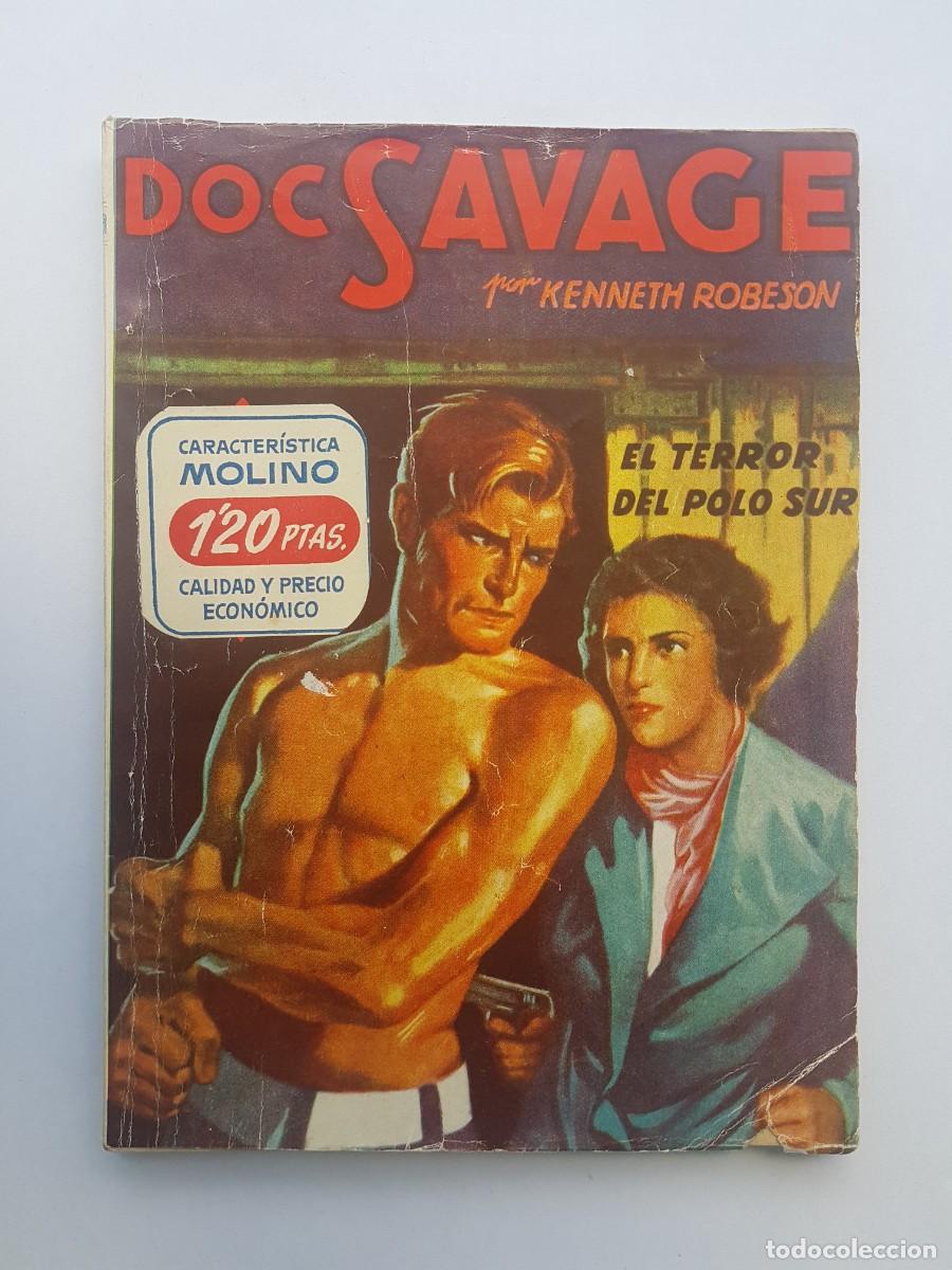 C&oacute;mics: Doc Savage, N&ordm; 43, Enero 1948, Editorial Molino. - Foto 1