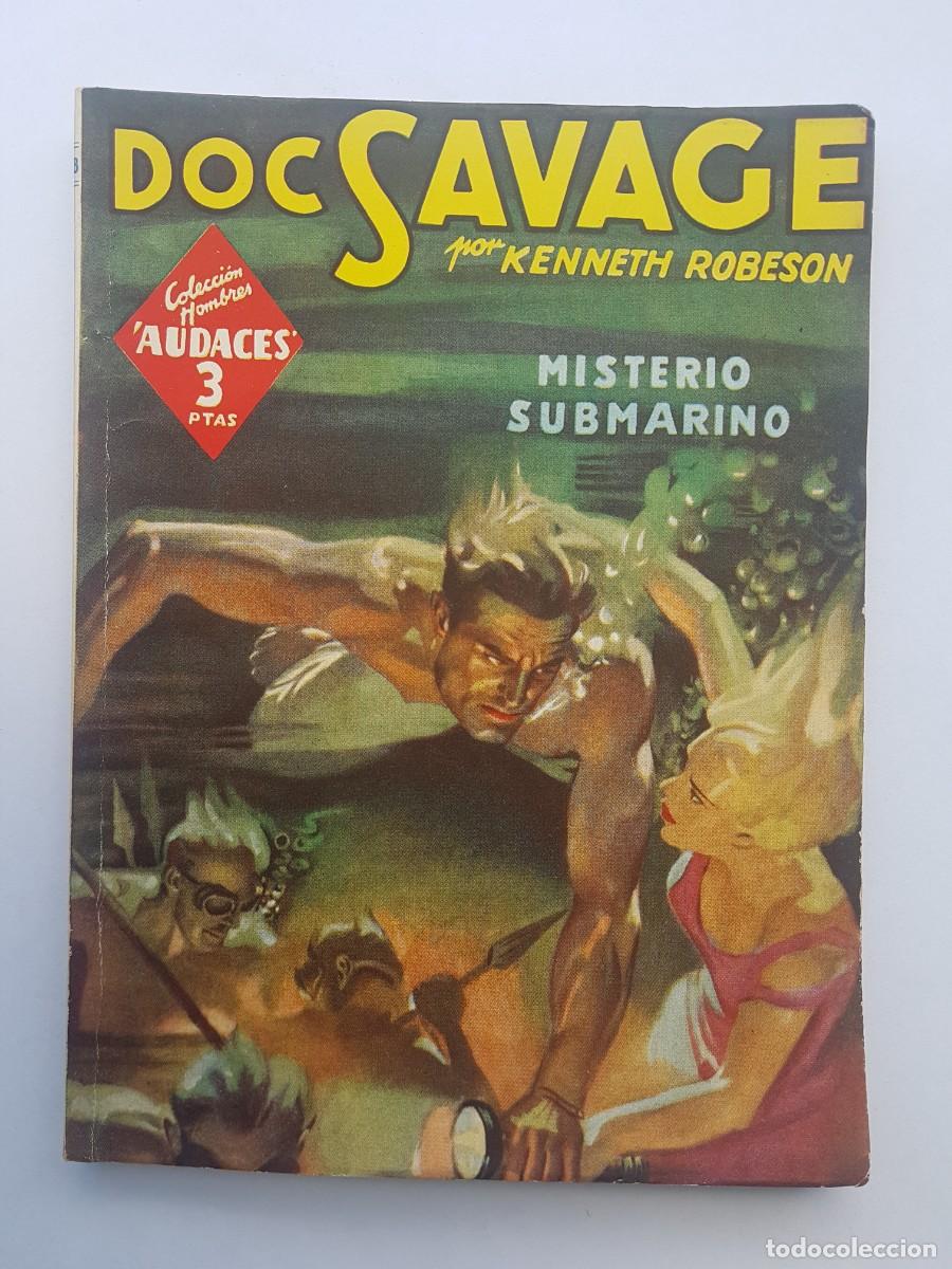 C&oacute;mics: Doc Savage, N&ordm; 36, Marzo 1947, Editorial Molino. - Foto 1