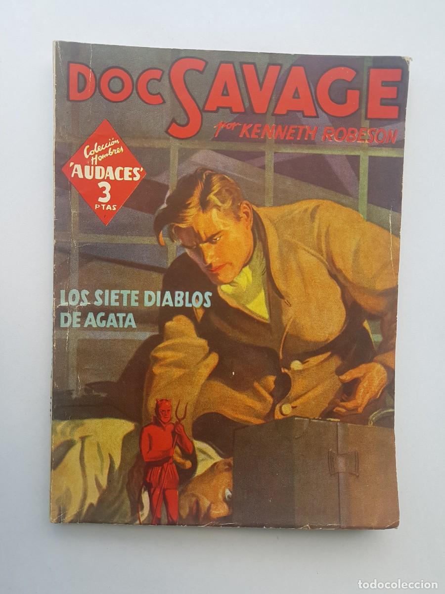 C&oacute;mics: Doc Savage, N&ordm; 37, Abril 1947, Editorial Molino. - Foto 1