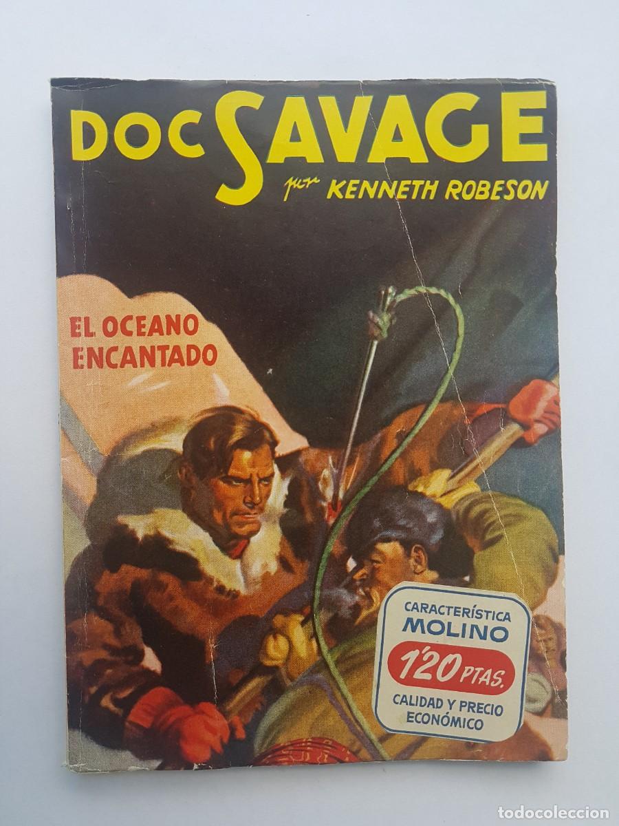 C&oacute;mics: Doc Savage, N&ordm; 38, Mayo 1947, Editorial Molino. - Foto 1
