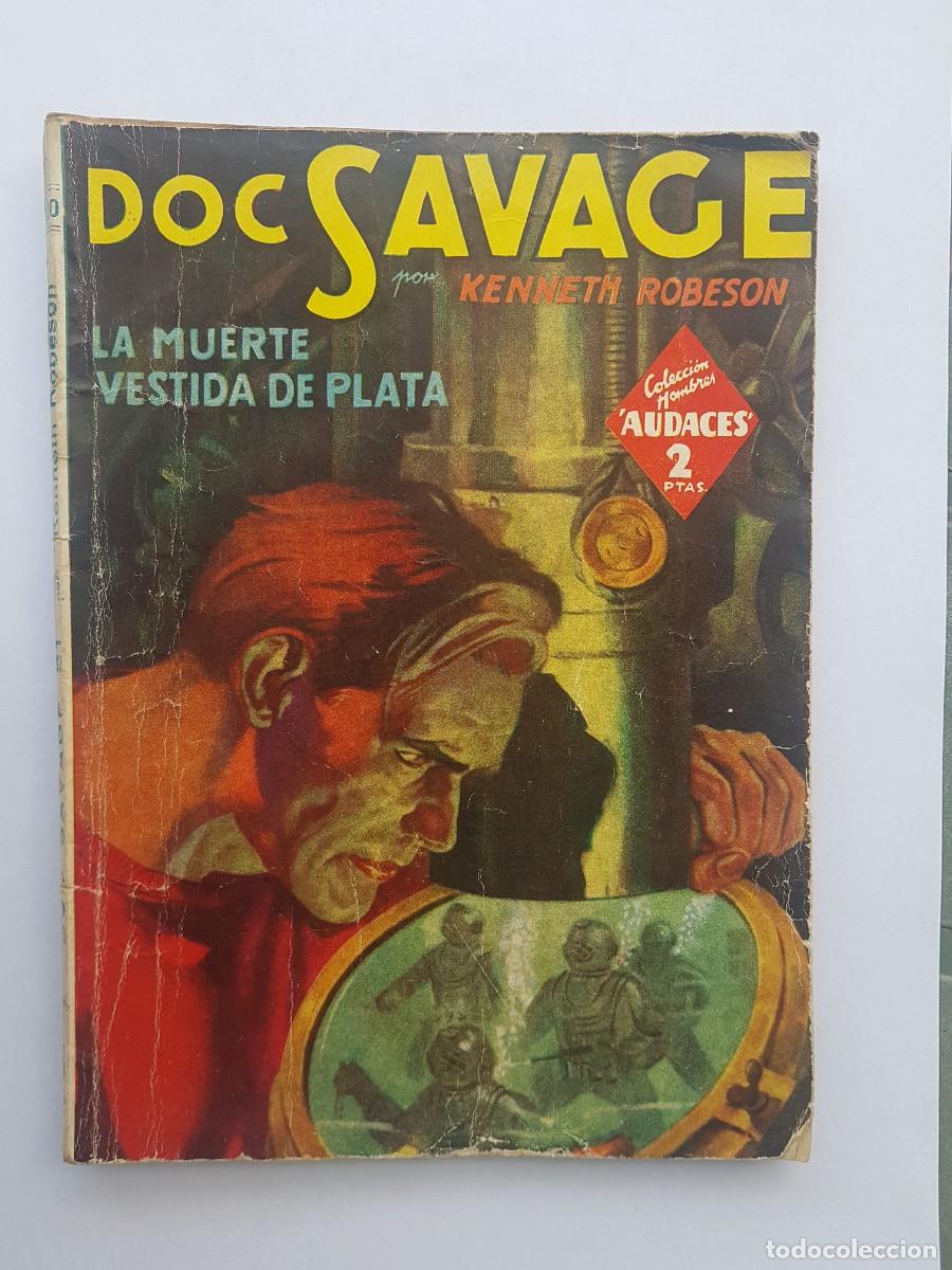 C&oacute;mics: Doc Savage, N&ordm; 21, Julio 1944, Editorial Molino. - Foto 1