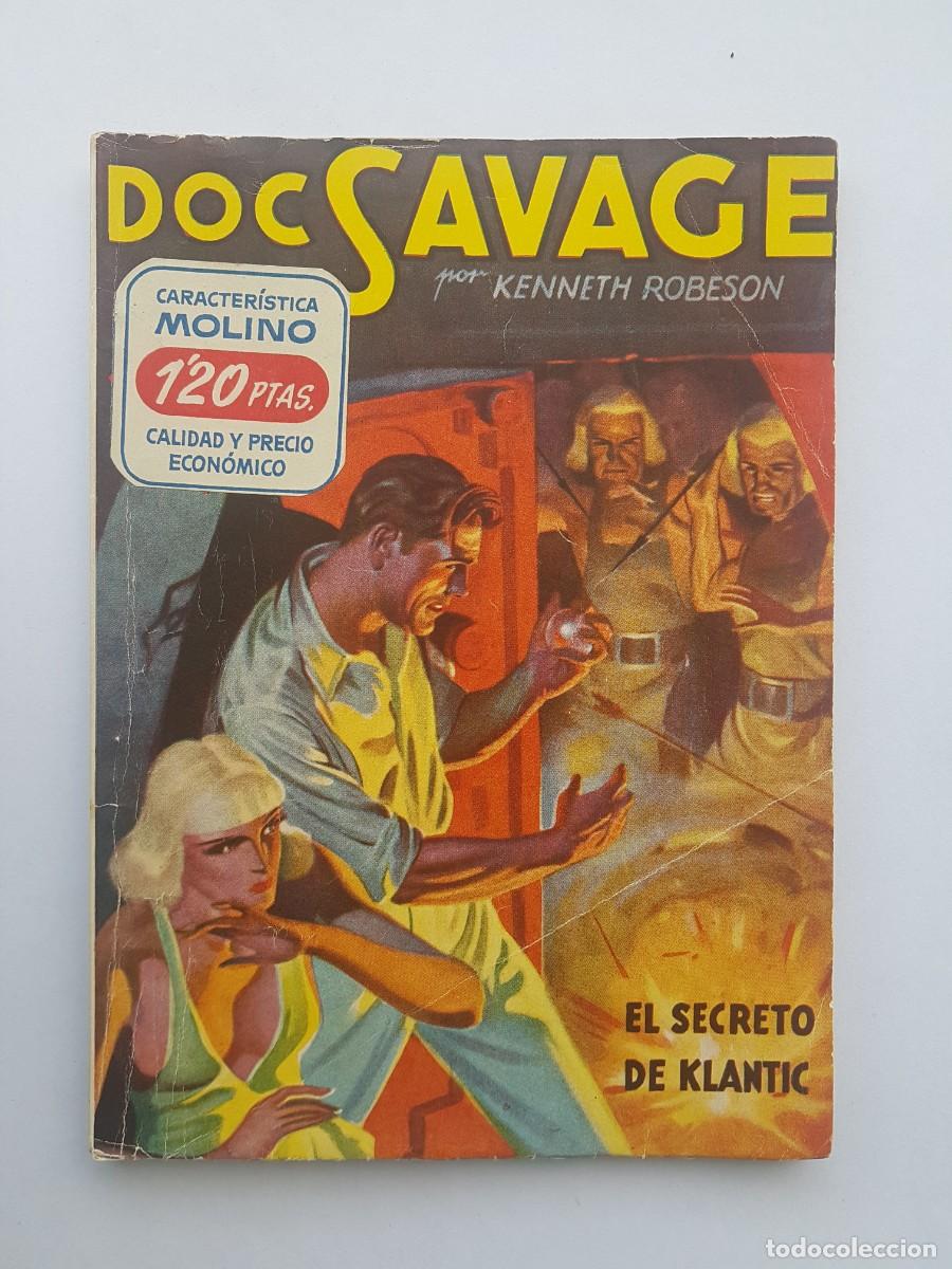 C&oacute;mics: Doc Savage, N&ordm; 47, Julio 1948, Editorial Molino. - Foto 1