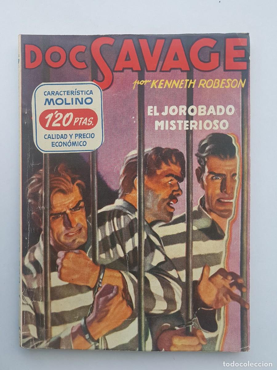 C&oacute;mics: Doc Savage, N&ordm; 44, Marzo 1948, Editorial Molino. - Foto 1