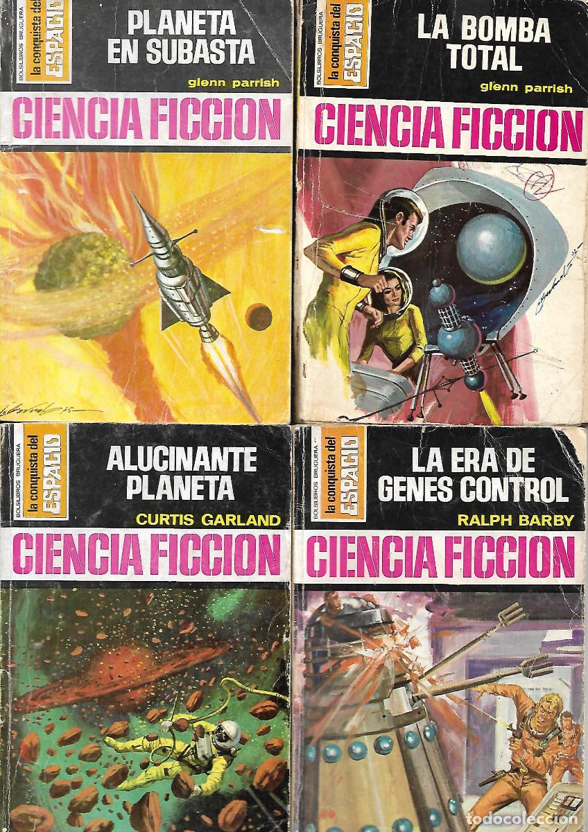Comics: Lote de 7 novelas de ciencia ficci&oacute;n y otros temas