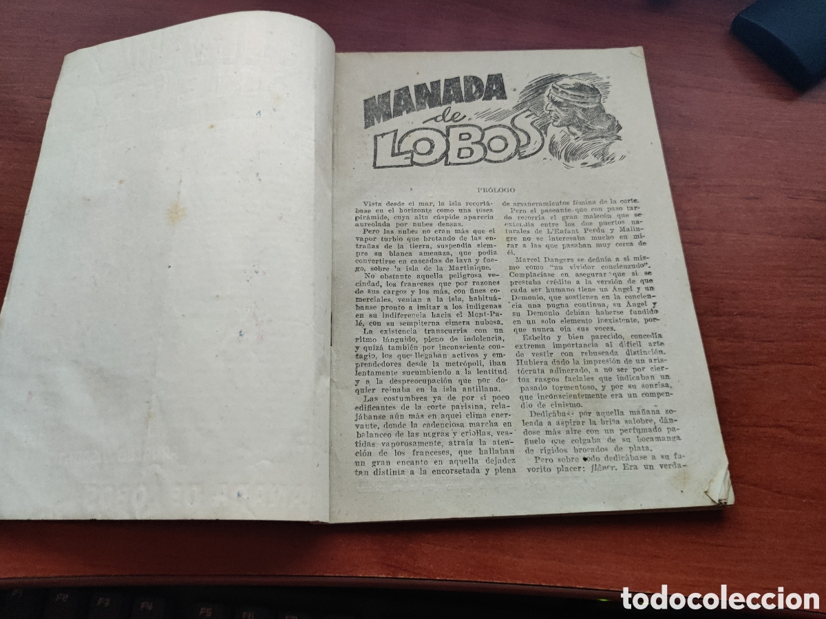 C&oacute;mics: NOVELA EL PIRATA NEGRO MANADA DE LOBOS N&Uacute;MERO 70 - Foto 2