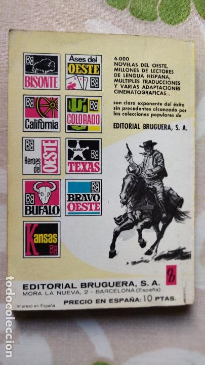 C&oacute;mics: BISONTE SERIE ROJA OESTE - DONALD CURTIS - CABALGABAN CON LA LUNA - BIEN CONSERVADA - Foto 2