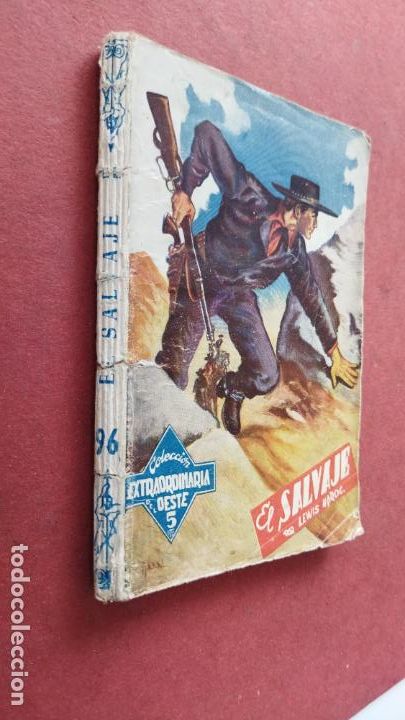C&oacute;mics: EXTRAORDINARIA DEL OESTE N&ordm; 96 - EL SALVAJE - LEWIS HAROC - EDICIONES ROLLAN - Foto 2