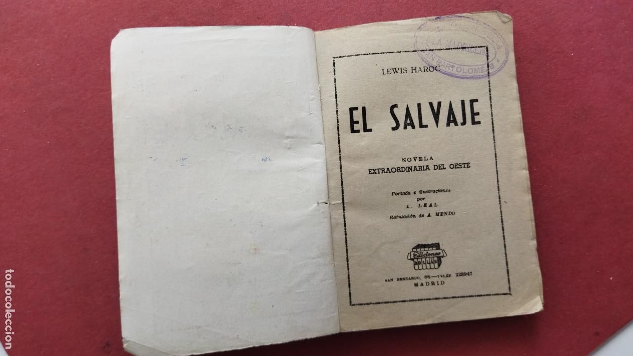 C&oacute;mics: EXTRAORDINARIA DEL OESTE N&ordm; 96 - EL SALVAJE - LEWIS HAROC - EDICIONES ROLLAN - Foto 4