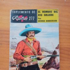 Comics: SUPLEMENTO DE RASTROS Nº 277 - EL HOMBRE DEL RIO GRANDE - GEORGE HENDERSON (047A). Lote 376609149