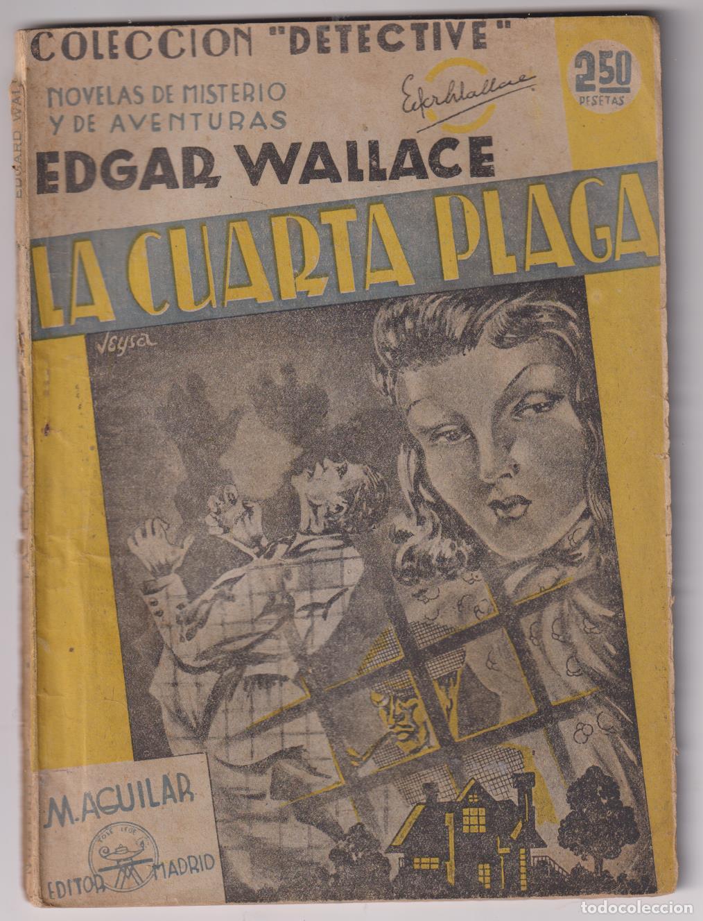 C&oacute;mics: Lote de 4 Novelas de la Colecci&oacute;n Detective Edgar Wallace - Foto 1