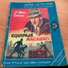 Cómics: EQUIPAJE MACABRO SERIE DETECTIVE (ED. MAUCCI) (COIB4). Lote 380533539
