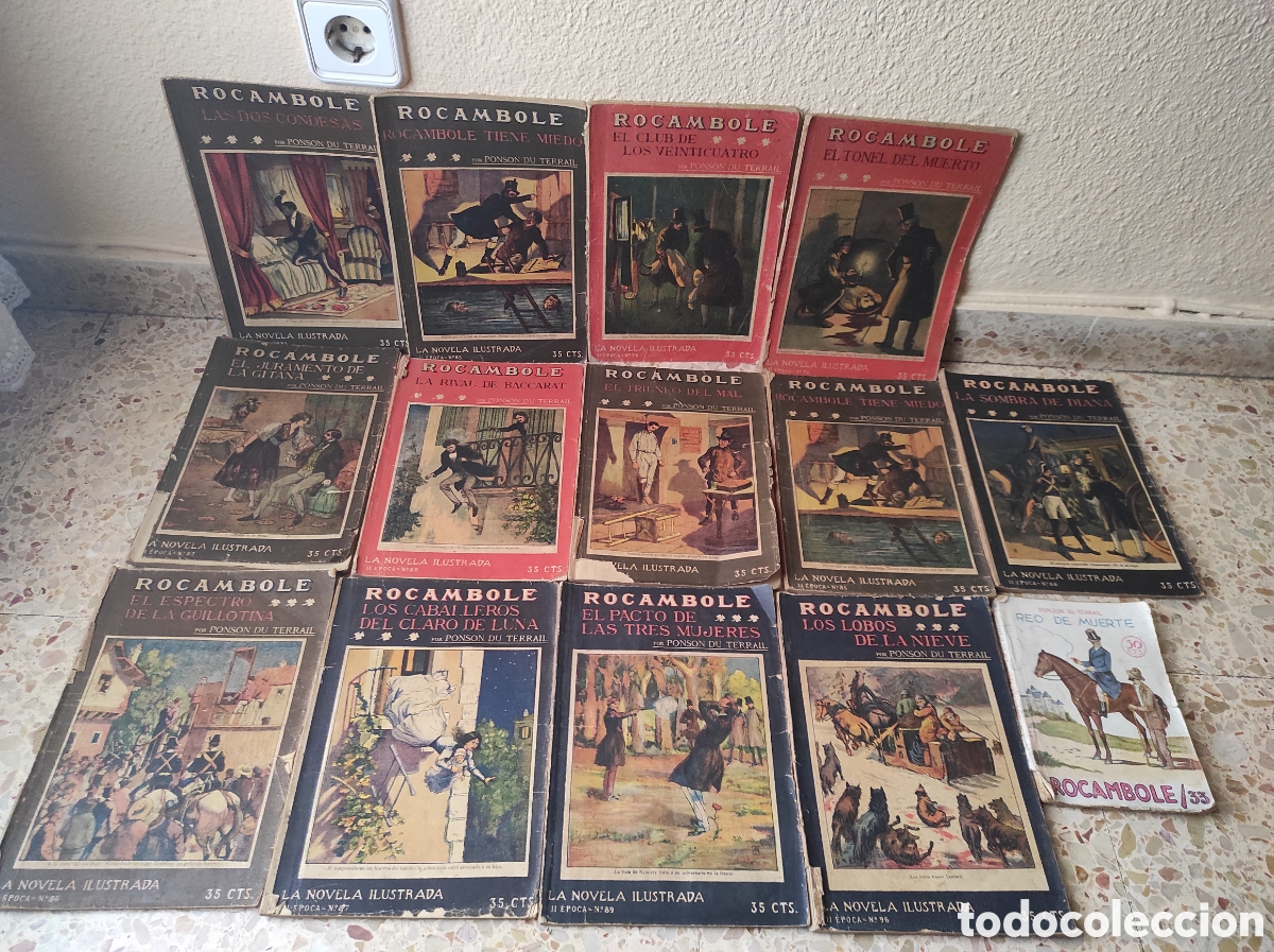 C&oacute;mics: Lote de Tebeos de Rocambole - Ponson Du Terrail - - Foto 1