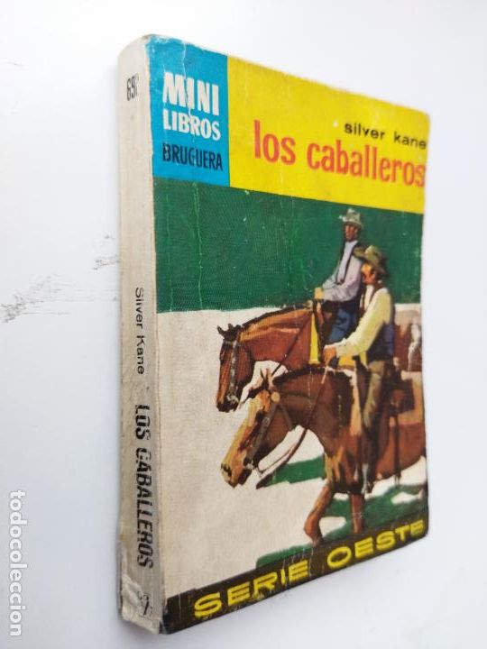 C&oacute;mics: MINI LIBROS BRUGUERA OESTE N&ordm; 692 - SILVER KANE - LOS CABALLEROS - Foto 2