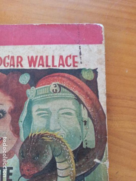 C&oacute;mics: COLECCION RUBI N&ordm; 5 - LA SERPIENTE EMPLUMADA - EDGAR WALLACE - EDITORIAL GEMAS (M2) - Foto 3
