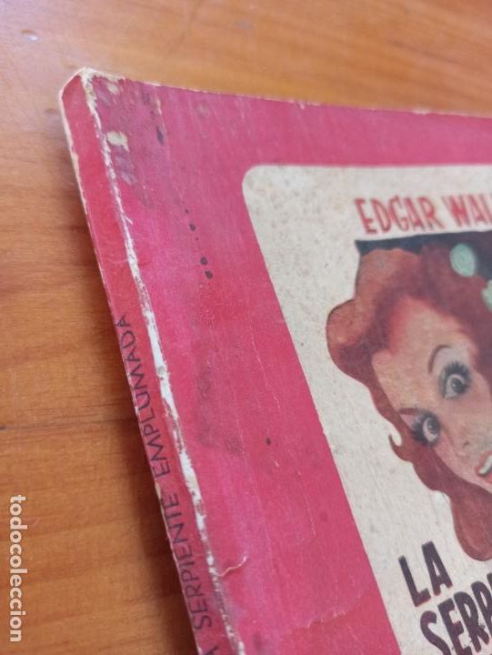 C&oacute;mics: COLECCION RUBI N&ordm; 5 - LA SERPIENTE EMPLUMADA - EDGAR WALLACE - EDITORIAL GEMAS (M2) - Foto 5