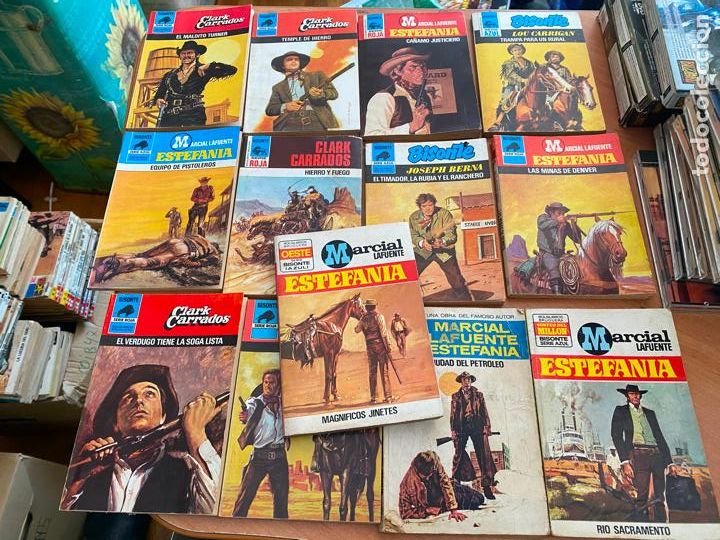 Comics : BISONTE LOTE 14 SERIE AZUL Y ROJA (BRUGUERA) (COIB47)