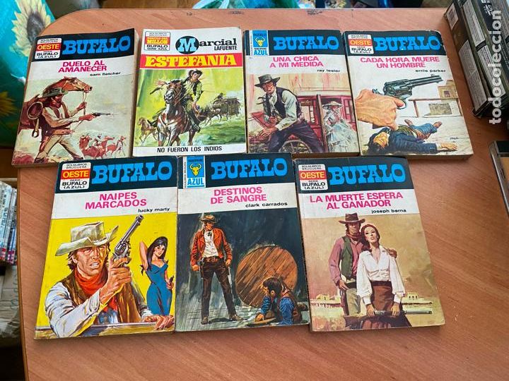 Comics : BUFALO SERIE AZUL LOTE 7 EJEMPLARES (BRUGUERA) (COIB47)