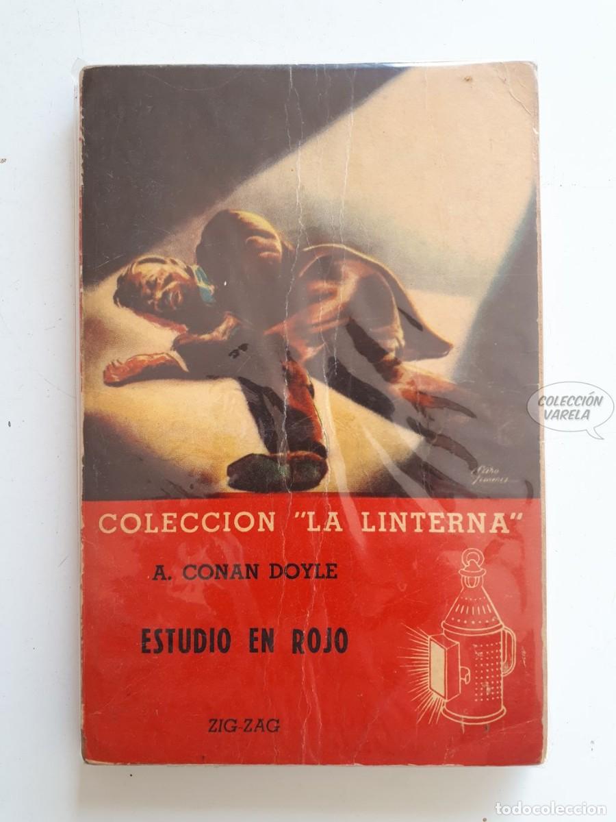 C&oacute;mics: Estudio en rojo - A. Conan Doyle - Coleccion La Linterna n&ordm; 1 - Zig Zag - Foto 1