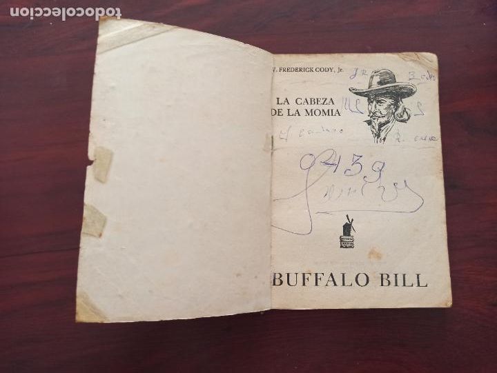 C&oacute;mics: BUFFALO BILL - LA CABEZA DE LA MOMIA - EDITORIAL MOLINO (6U) - Foto 6