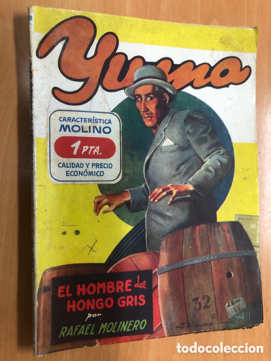 Comics: NOVELA YUMA N&ordm; 7 COLECCION HOMBRES AUDACES N&ordm; 28 EDITORIAL MOLINO