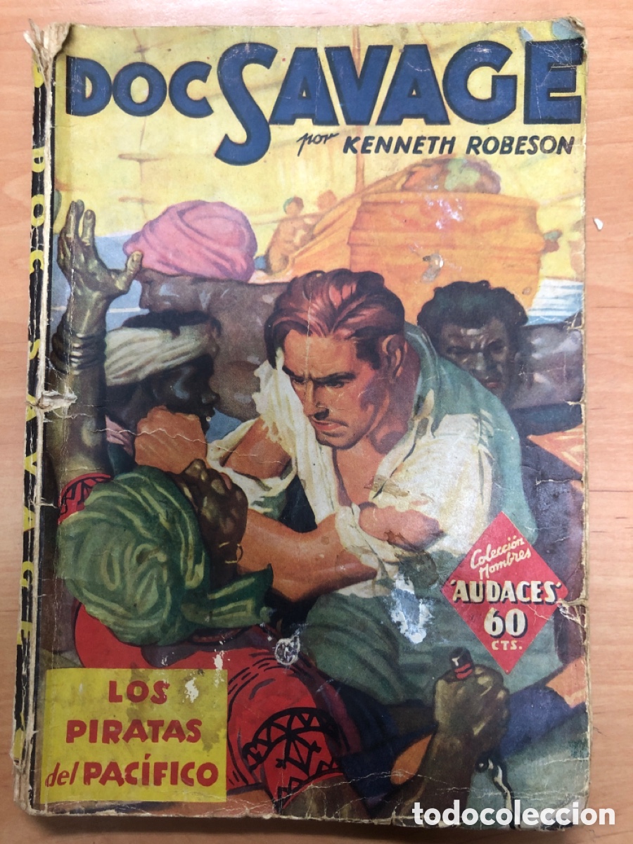 C&oacute;mics: NOVELA DOC SAVAGE N&ordm; 5 LOS PIRATAS DEL PACIFICO EDITORIAL MOLINO - Foto 1