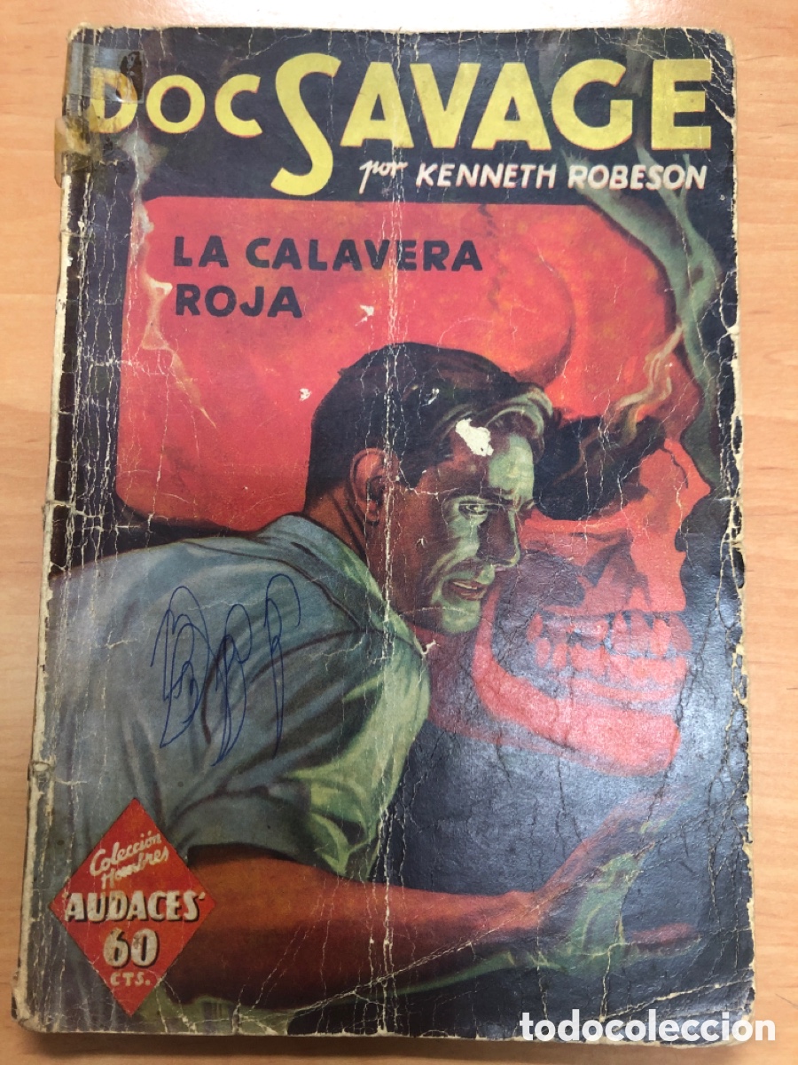 C&oacute;mics: NOVELA DOC SAVAGE N&ordm; 6 LA CALAVERA ROJA EDITORIAL MOLINO - Foto 1