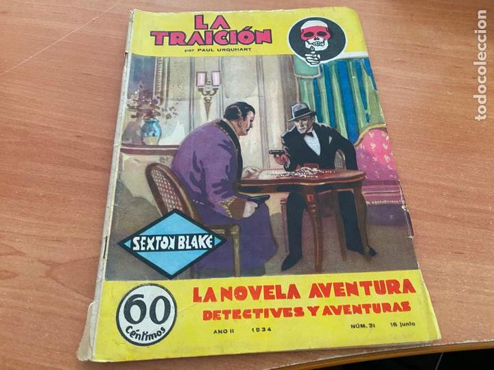 C&oacute;mics: SEXTON BLAKE N&ordm; 31 LA TRAICION. PRIMERA EDICION HYMSA (COB216) - Foto 1