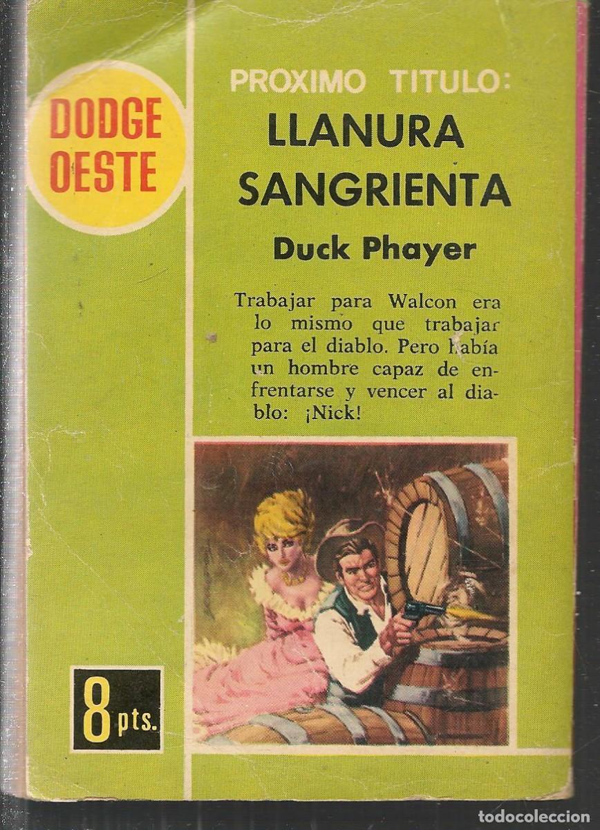 C&oacute;mics: DODGE OESTE. N&ordm; 71. INVITADO A MATAR. FRED DENNIS. FERMA, 1966. (P/C47) - Foto 2