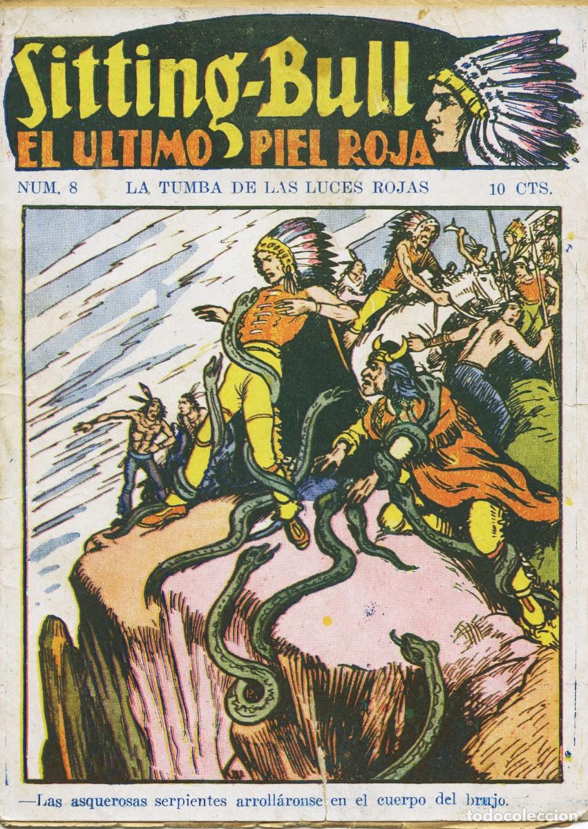 Fumetti: SITTIG BULL - &rdquo;EL &Uacute;LTIMO PIEL ROJA&rdquo; N&Uacute;MERO 8