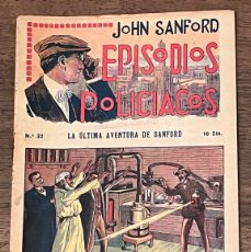 Cómics: JOHN SANFORD - EPISODIOS POLICIACOS. Nº32