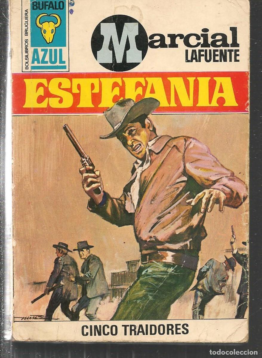 Comics: BOLSILIBROS BRUGUERA. B&Uacute;FALO AZUL. N&ordm; 58. CINCO TRAIDORES. MARCIAL LAFUENTE ESTEFAN&Iacute;A(ST/C85