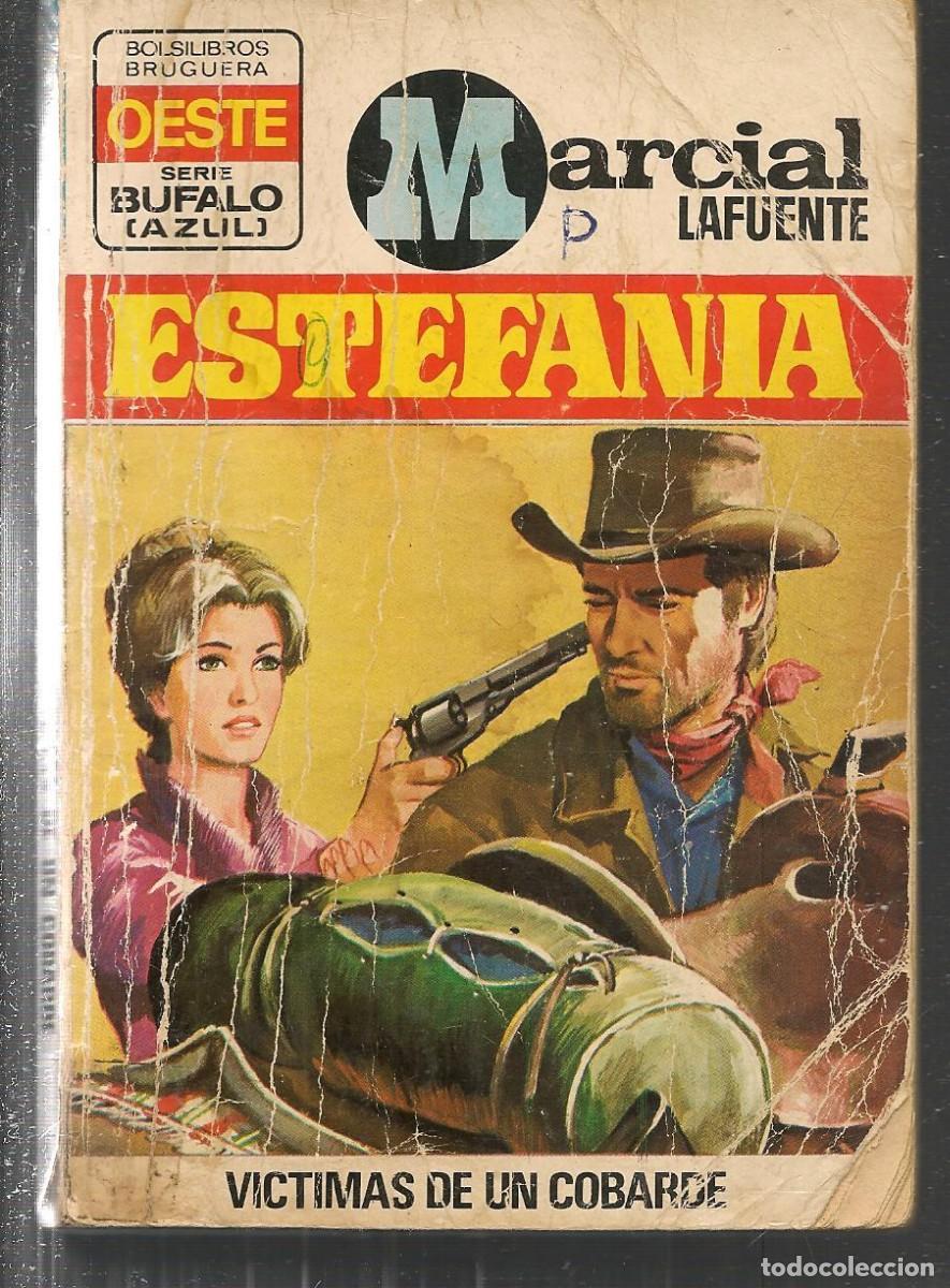 Comics: BOLSILIBROS BRUGUERA. B&Uacute;FALO AZUL. N&ordm; 108. VICTIMAS DE UN COBARDE.MARCIAL LAFUENTE ESTEFAN&Iacute;A.(ST/C85