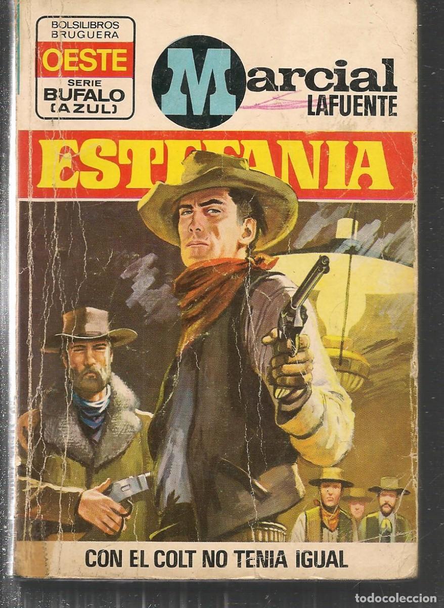 Comics: BOLSILIBROS BRUGUERA. B&Uacute;FALO AZUL. N&ordm; 152. CON EL COLT NO TENIA .. MARCIAL LAFUENTE ESTEFAN&Iacute;A(ST/C85