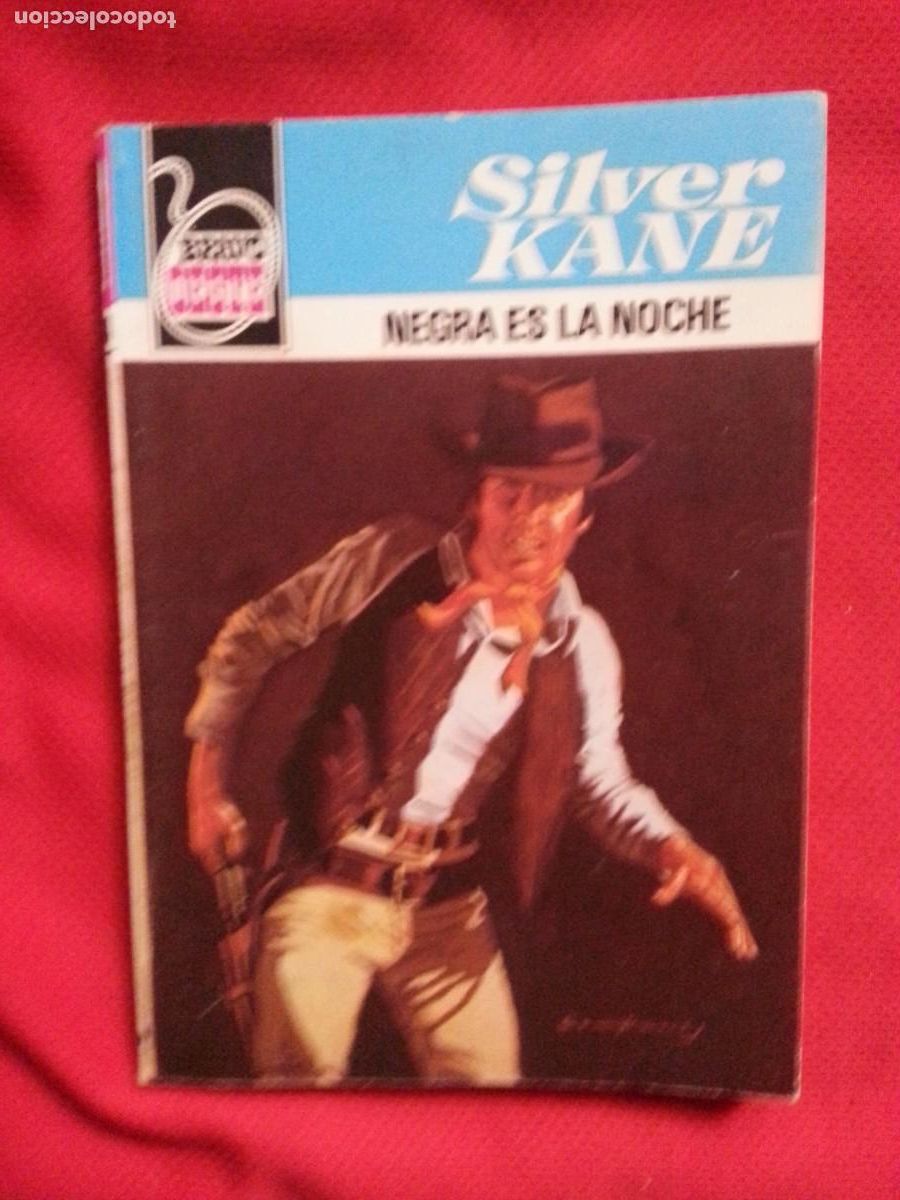 C&oacute;mics: NEGRA ES LA NOCHE - SILVER KANE - BRAVO OESTE 1034 - Foto 1