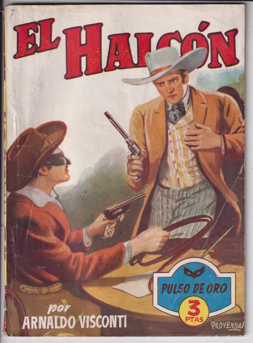 C&oacute;mics: El Halc&oacute;n n&ordm; 7. Pulso de Oro. Bruguera 1945 - Foto 1