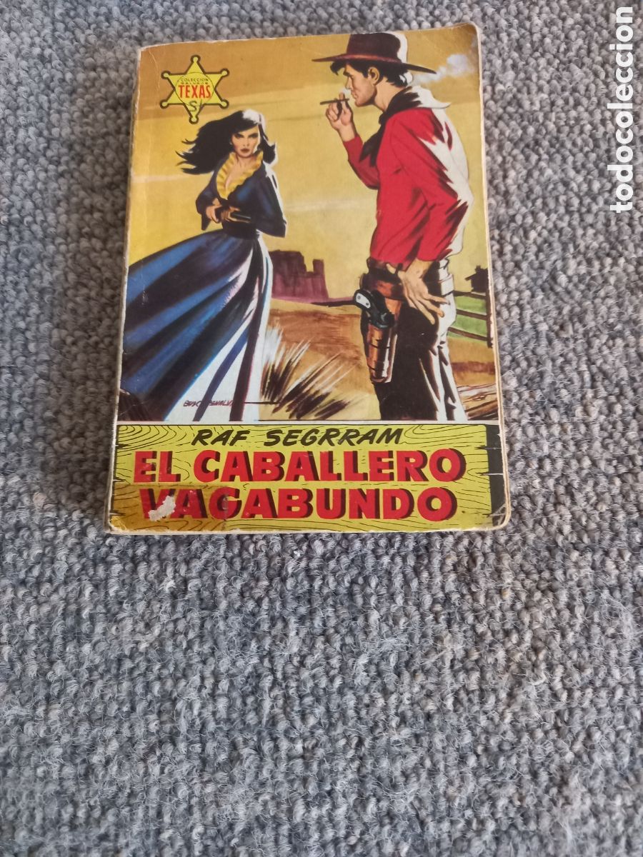 C&oacute;mics: Raf Segrram: El caballero vagabundo. Col. Salvaje Texas n&deg; 122 - Foto 1