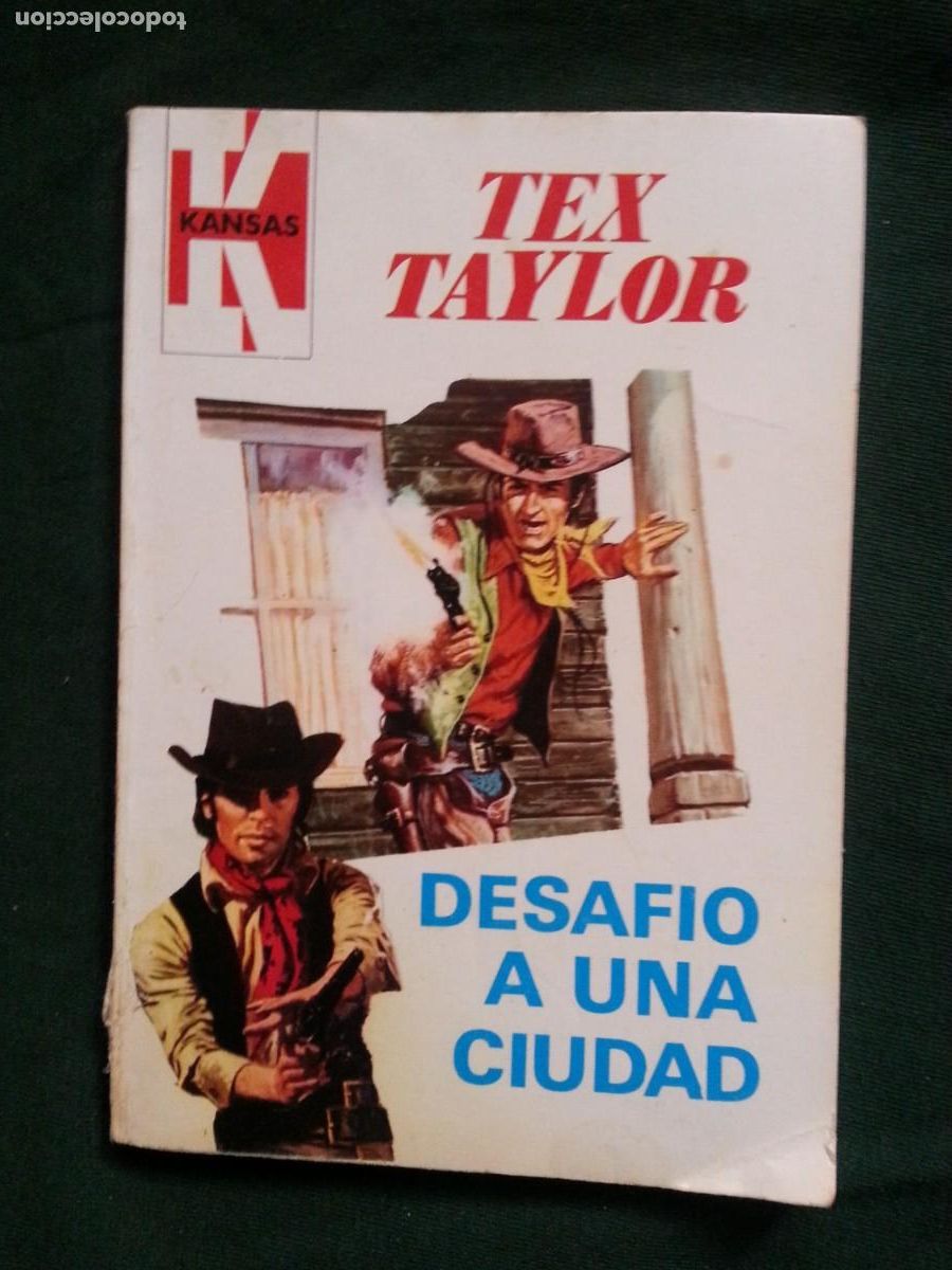 C&oacute;mics: DESAFIO A UNA CIUDAD - TEX TAYLOR - KANSAS 1114 - Foto 1