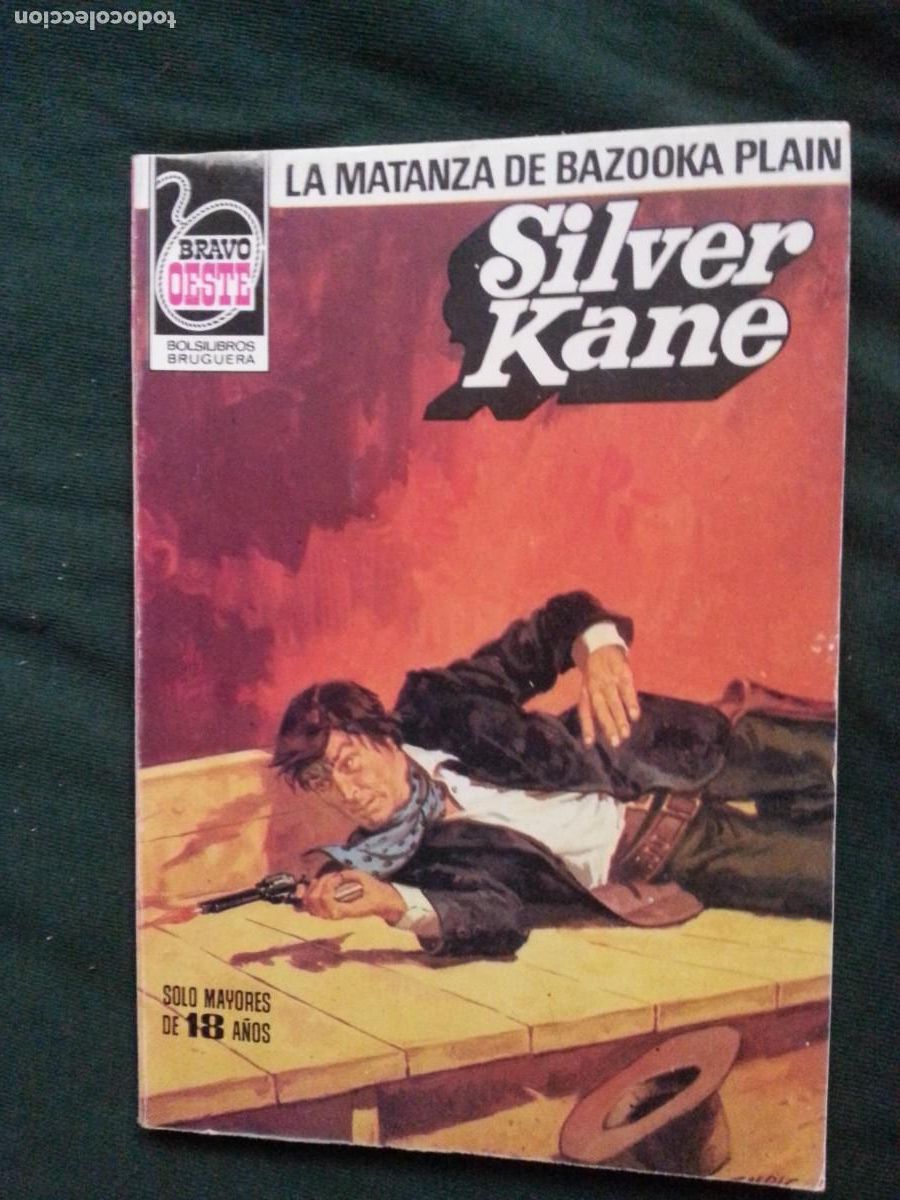 C&oacute;mics: LA MATANZA DE BAZOOKA PLAIN - SILVER KANE - BRAVO OESTE 1082 - Foto 1