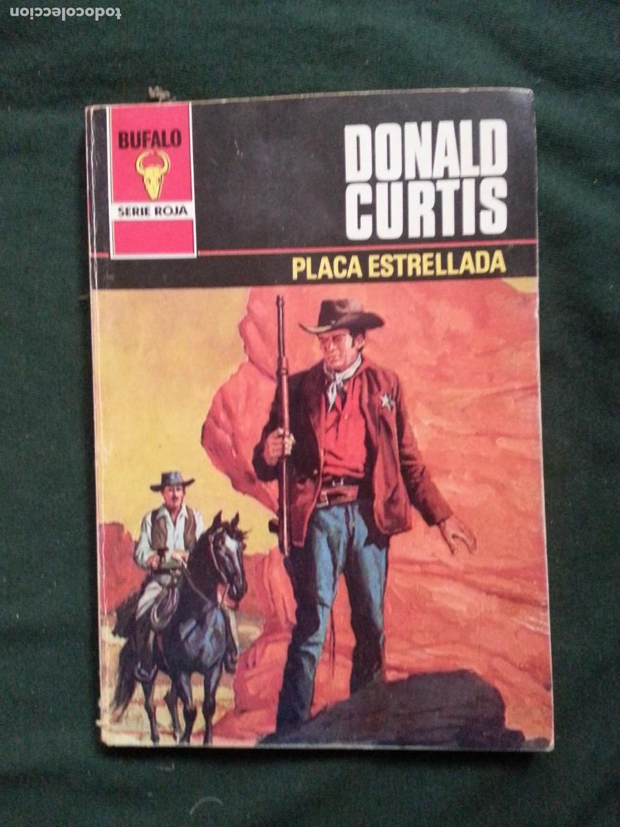 C&oacute;mics: PLACA ESTRELLADA - DONALD CURTIS - BUFALO SERIE ROJA 1411 - Foto 1
