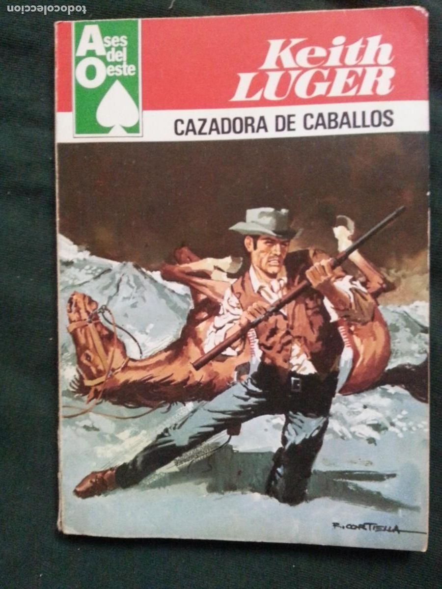 C&oacute;mics: CAZADORA DE CABALLOS - KEITH LUGER - ASES DEL OESTE 1056 - Foto 1