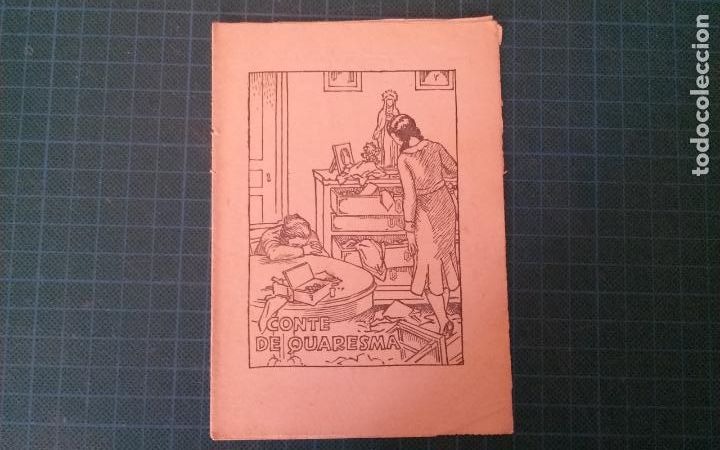 C&oacute;mics: Conte de cuaresma. Coleccion Patufet. N&deg; 1132. Catalan. - Foto 1