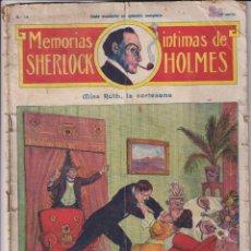 Cómics: MENTIRAS ÍNTIMAS DE SHERLOCK HOLMES Nº 34. MISS. RUTH, LA CORTESANA. Lote 400903299