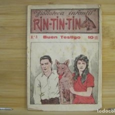 Cómics: RIN TIN TIN-Nº 5 BUEN TESTIGO-BIBLIOTECA INFANTIL (RINTINTIN)-VER FOTOS-(K-9546)