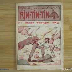 Cómics: RIN TIN TIN-Nº 6 BUEN TESTIGO-BIBLIOTECA INFANTIL (RINTINTIN)-VER FOTOS-(K-9547)